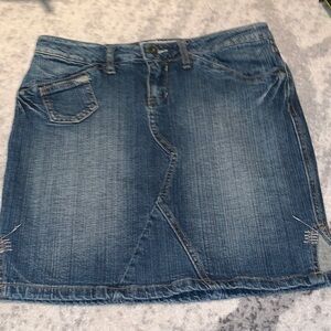 YMI Classic Blue Denim Pencil Skirt